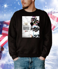 Official Poster Jacksonville Jaguars Rashean Mathis Black College Football Hall of Fame Class of 2025 T-Shirt