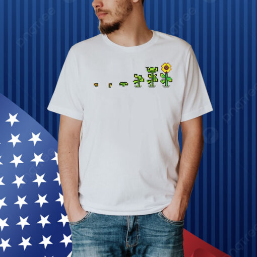 Sun flower stardew valley pixel T-Shirt