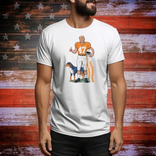 Tennessee Football Donald Trump Rocky Top Tee Shirt