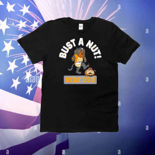 Tennessee Volunteers bust a nut beat OSU T-Shirt