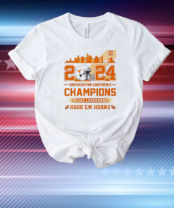 Texas Longhorns Southeastern Conference Champions 2024 Hook Em Horns T-Shirt