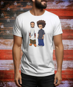 The Boondocks Huey and Riley vintage Tee Shirt