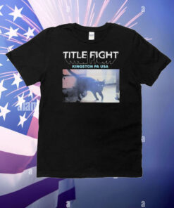 Title Fight Kingston PA USA Cat T-Shirt