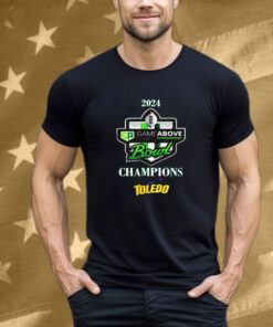 Toledo Rockets Football 2024 GameAbove Sports Bowl Champions Tee Shirt