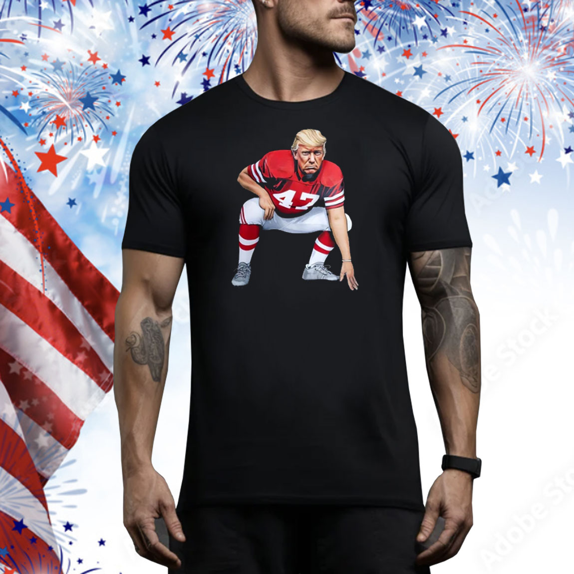 Trump Blocking Out The Haters Tee Shirt