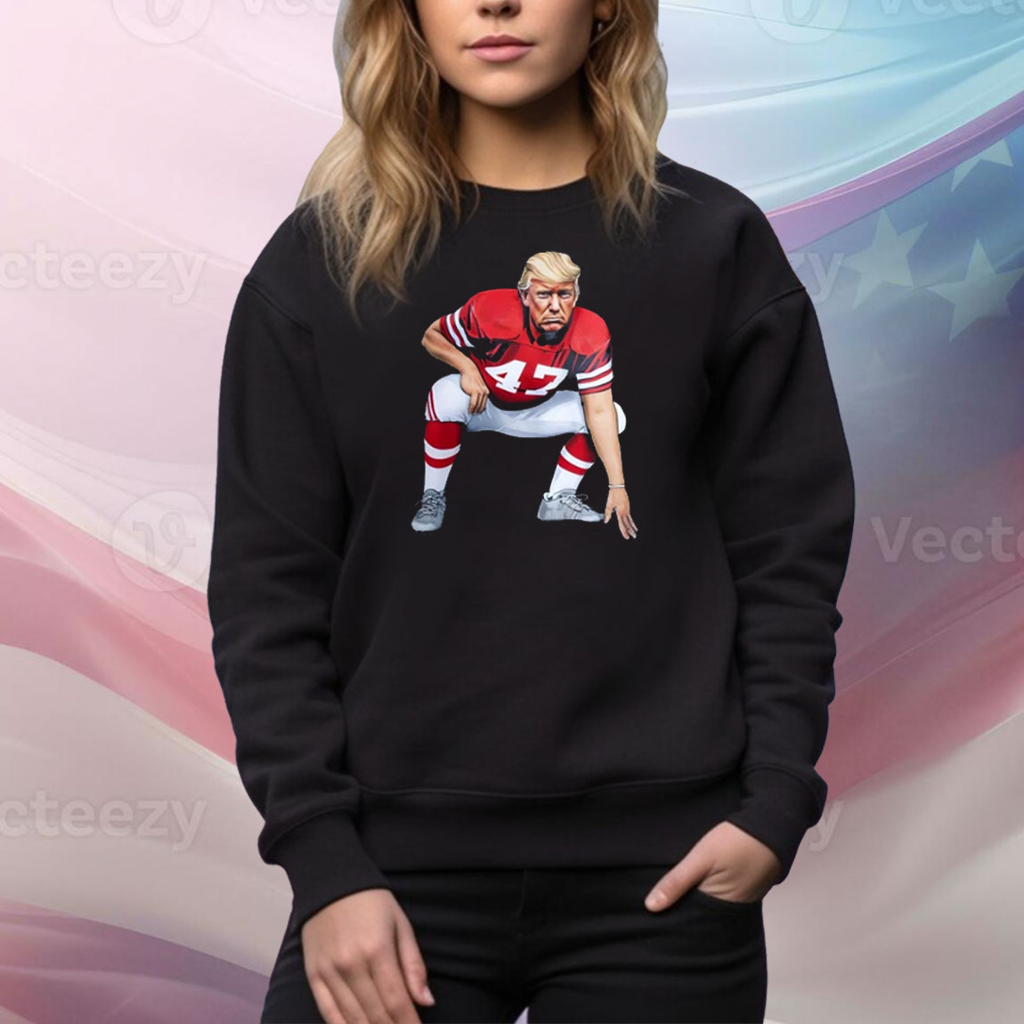 Trump Blocking Out The Haters Tee Shirt