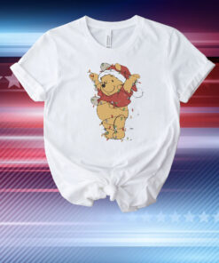 Winnie the Pooh Holiday Christmas light T-Shirt