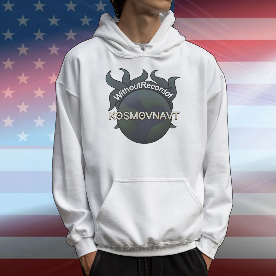 Without Record of Kosmovnavt logo T-Shirt