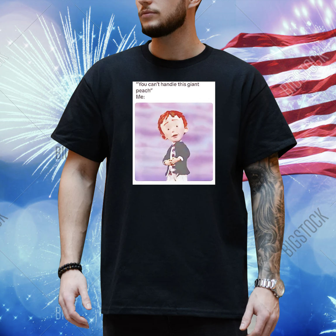 You can’t handle this giant peach meme Shirt