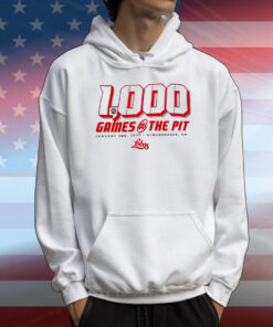 1000 Games at the Pit January 3rd 2025 Albuquerque NM Lobos T-Shirt