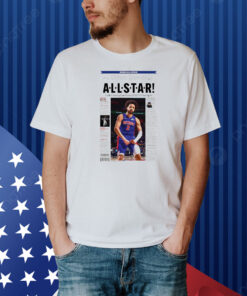 2025 All-star Detroit Pistons All Star Cade Cunningham Earns 2025 All-star Spot Shirt