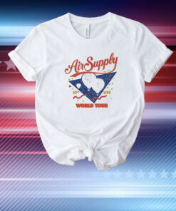 Air Supply 50TH Live Music World Tour 2025 Balloon Est 1975 T-Shirt