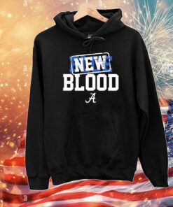 Alabama Crimson Tide Basketball New Blood Beats Blue Blood T-Shirt