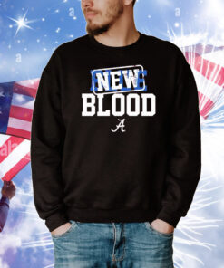 Alabama Crimson Tide Basketball New Blood Beats Blue Blood T-Shirt