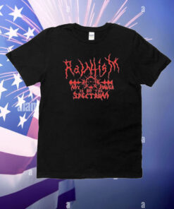 Dom Mazzetti Rawtism Power off The Spectront Fitted T-Shirt