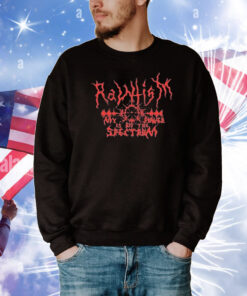 Dom Mazzetti Rawtism Power off The Spectront Fitted T-Shirt