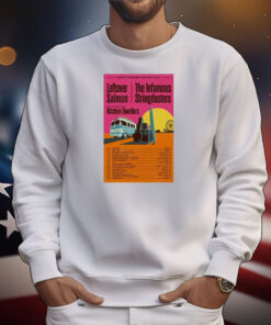 Leftover Salmon And The Infamous Stringdusters Rowdy Summer Tour 2025 T-Shirt