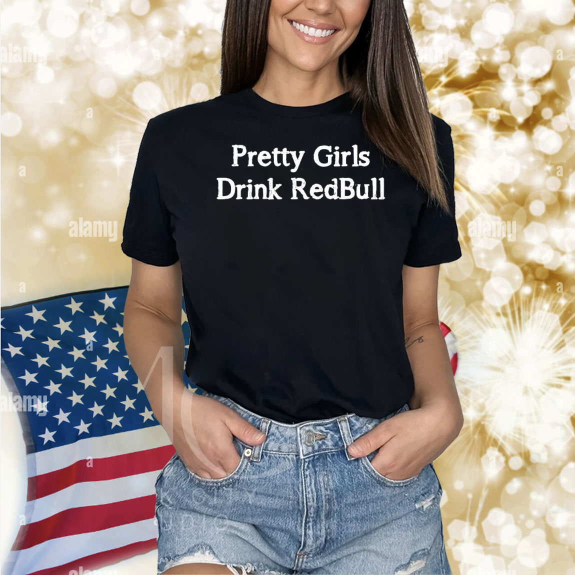 Max Verstappen Pretty Girls Drink Redbull Shirt