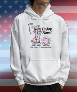 Official Enjoy Now The Future Is Unpredictable Wizard T-Shirt