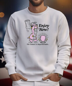 Official Enjoy Now The Future Is Unpredictable Wizard T-Shirt