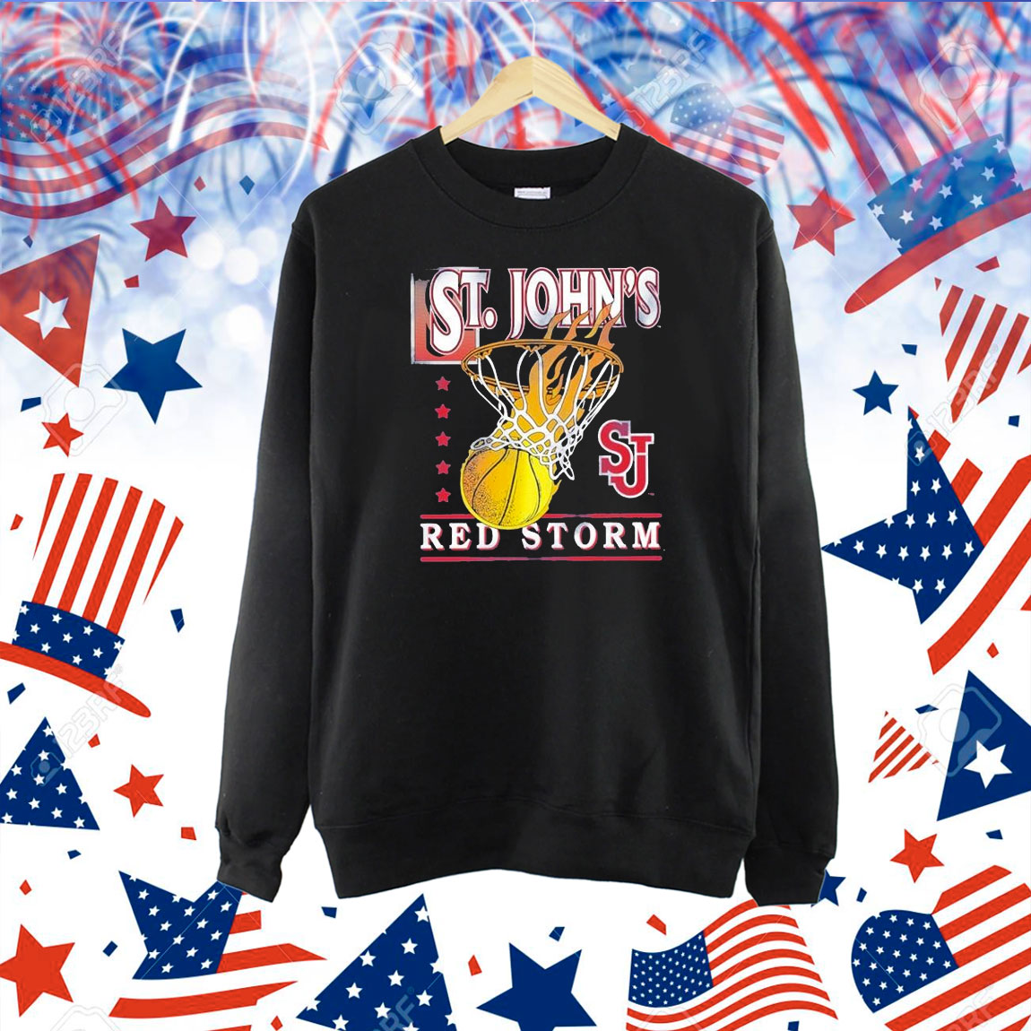 Official St. John’s Red Storm Hoops Shirt