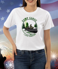 Rjo Camp Canoe I Love Canoeing Shirt