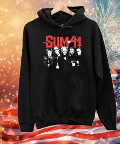 Sum 41 Contrast Portrait Order In Decline World Tour 2019 T-Shirt