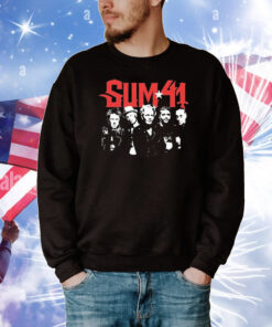 Sum 41 Contrast Portrait Order In Decline World Tour 2019 T-Shirt