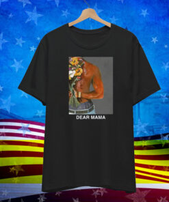 2Pac Dear Mama Black T-Shirt