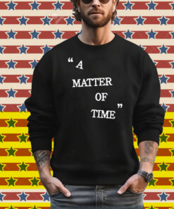 A Matter Of Time Black T-Shirt