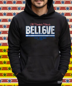 Believe In 1.6 Seconds Left Tee Shirt
