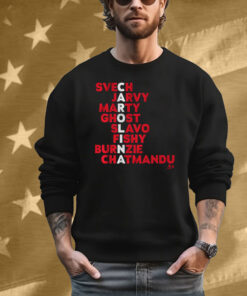 Carolina Hockey Names 2025 T-Shirt