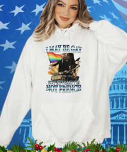 George Washington I May Be Gay But At Least I’m Not French Pride Flag T-Shirt
