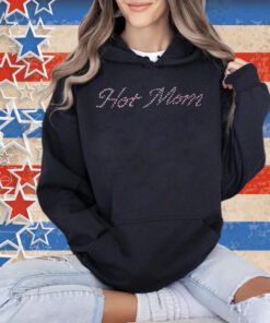 Hot Mom Rhinestones T-Shirt