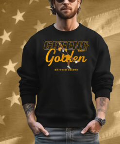 Matthew Golden Green & Golden T-Shirt