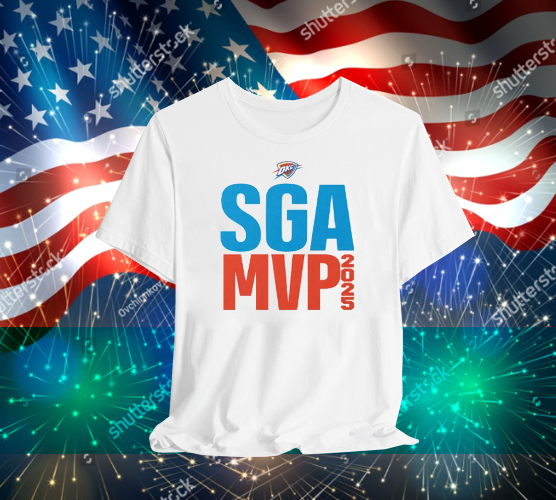 OKC Thunder SGA MVP 2025 Shai Gilgeous-Alexander T-Shirt