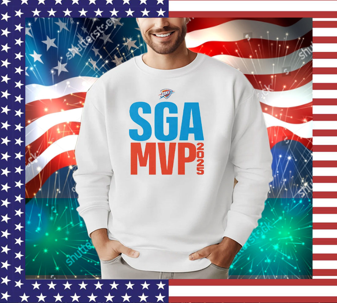 OKC Thunder SGA MVP 2025 Shai Gilgeous-Alexander T-Shirt