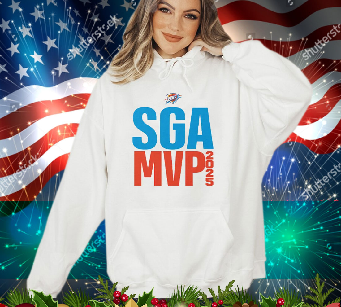 OKC Thunder SGA MVP 2025 Shai Gilgeous-Alexander T-Shirt