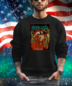 Official Poster Metallica M72 May 23 2025 Philadelphia Pennsylvania Lincoln Financial Field Painting T-Shirt