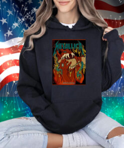 Official Poster Metallica M72 May 23 2025 Philadelphia Pennsylvania Lincoln Financial Field Painting T-Shirt