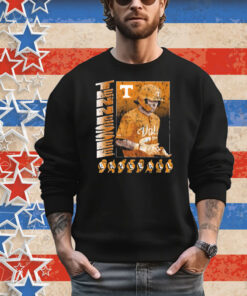 Official Reese Chapman Box Tennessee Vols Baseball NCAA Division I Vintage T-Shirt