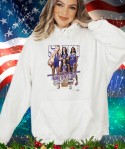 Official SLAM 256 Cover Los Angeles Sparks From The Westside With Love Cameron Brink, Kelsey Plum, Dearica Hamby, Rickea Jackson T-Shirt