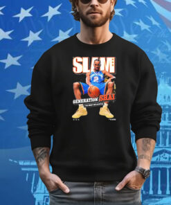 Official Shai Gilgeous-Alexander Oklahoma The Most Influential City Thunder SLAM February March 2025 Cover T-Shirt