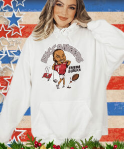 Official Tampa Bay Buccaneers NFL Football Emeka Egbuka Caricature 2025 T-Shirt
