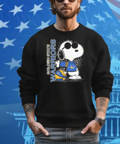 Snoopy Fan Golden State Warriors x The Peanuts T-Shirt
