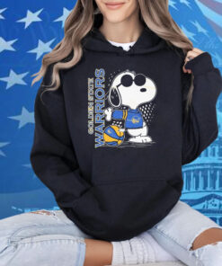 Snoopy Fan Golden State Warriors x The Peanuts T-Shirt