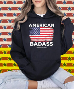Tom Macdonald American Badass Hang Over Gang Flag T-Shirt