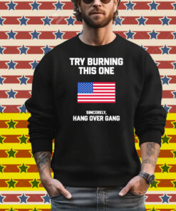 Tom Macdonald Try Burning This One Sincerely Hang Over Gang American Flag T-Shirt