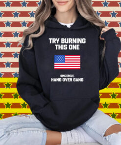 Tom Macdonald Try Burning This One Sincerely Hang Over Gang American Flag T-Shirt