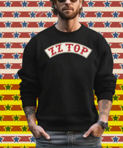 Zztop Zz Top Banner Logo T-Shirt
